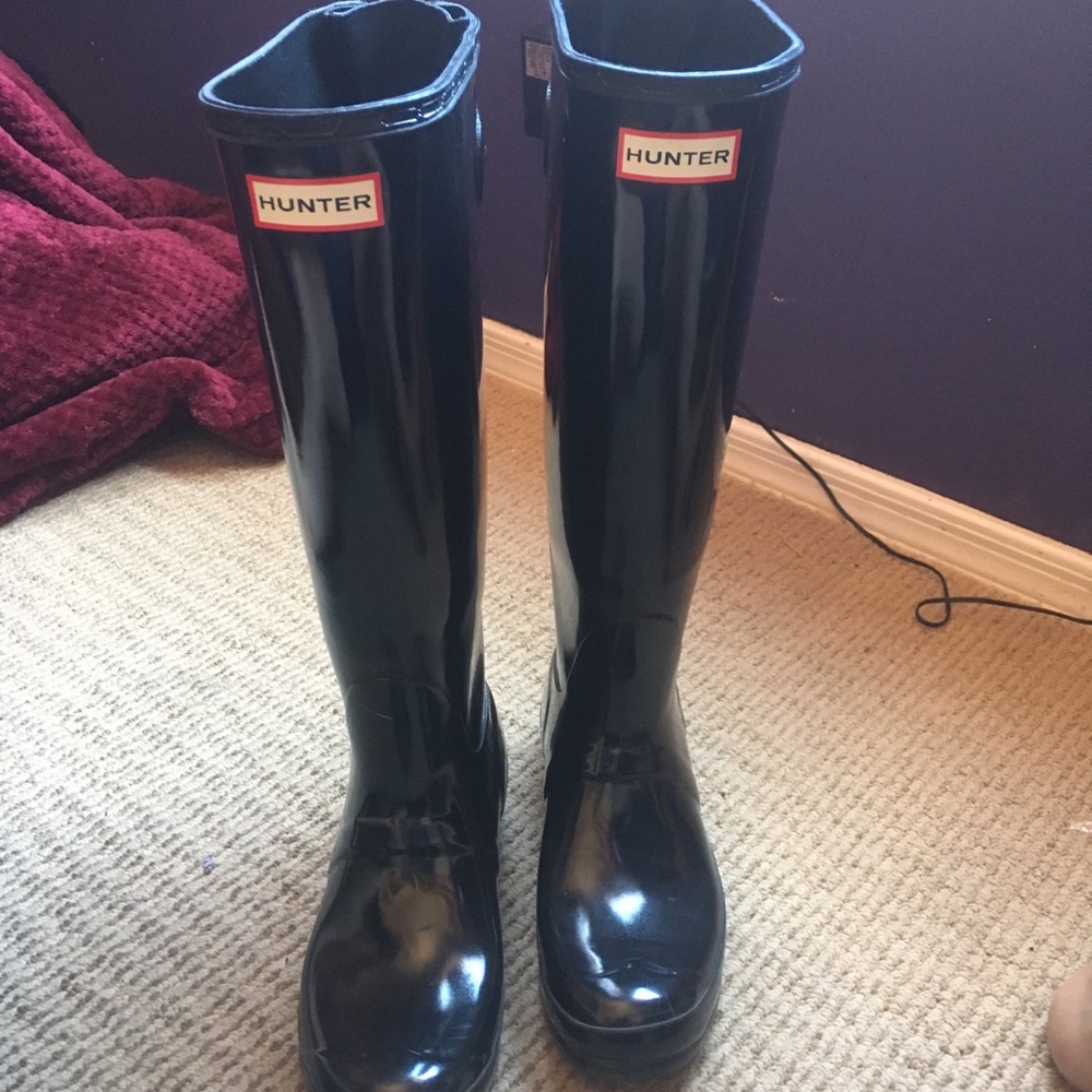 Hunter rain boots